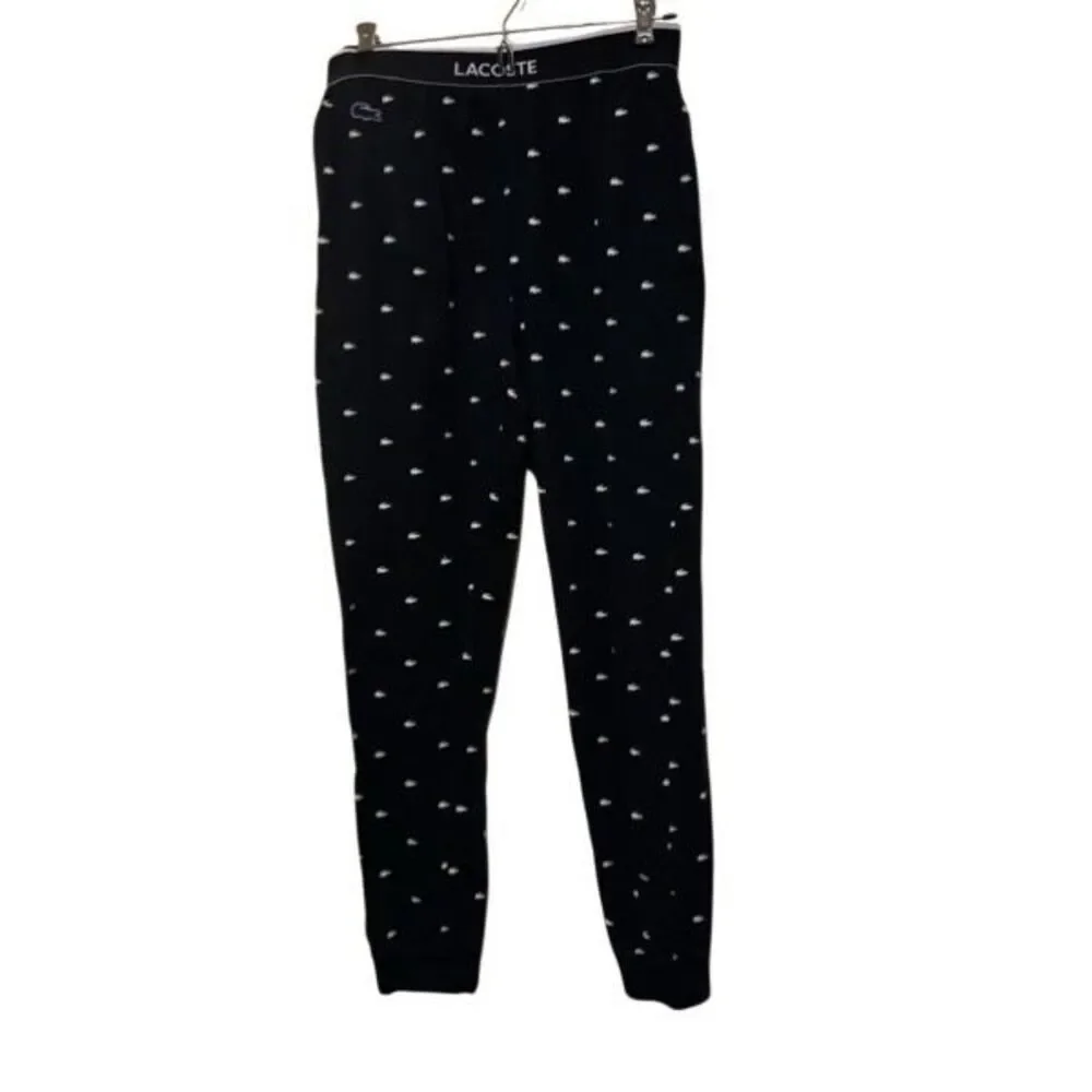 Lacoste Size Small Navy Blue Lounge Pajama Sleep Pants